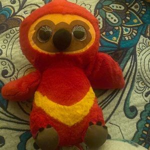 Fawkes stuffed animal from Harry Potter